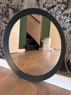 IKEA Langesund| Ronde spiegel | Zwart | Ø ca. 50 cm, Huis en Inrichting, Woonaccessoires | Spiegels, Rond, Ophalen of Verzenden
