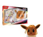 Pokemon prismatic evolutions evee push box!, Ophalen of Verzenden, Zo goed als nieuw