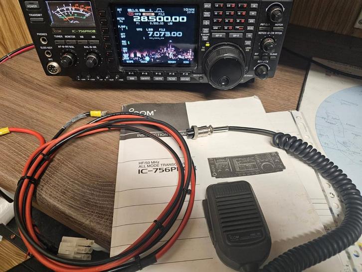 Icom ic 756 pro 3, Telecommunicatie, Zenders en Ontvangers, Gebruikt, Zender en Ontvanger, Ophalen of Verzenden
