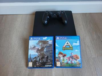 PS4 Slim met 1 TB opslag. beschikbaar voor biedingen