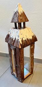 Houten lantaarn met 'sneeuw' Gratis, Diversen, Kerst, Ophalen, Zo goed als nieuw