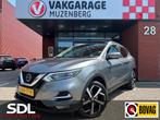 Nissan QASHQAI 1.3 DIG-T Tekna + // FULL LED // PANO-DAK //, Voorwielaandrijving, 12 maanden, Gebruikt, Zwart