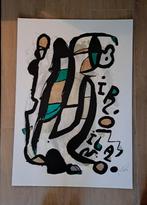 poster Joan Miro, Gebruikt, Ophalen of Verzenden, A1 t/m A3, Rechthoekig Staand