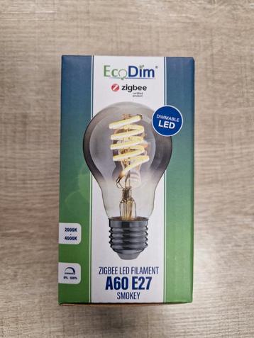4x EcoDim dimbare lamp E27 Zigbee beschikbaar voor biedingen