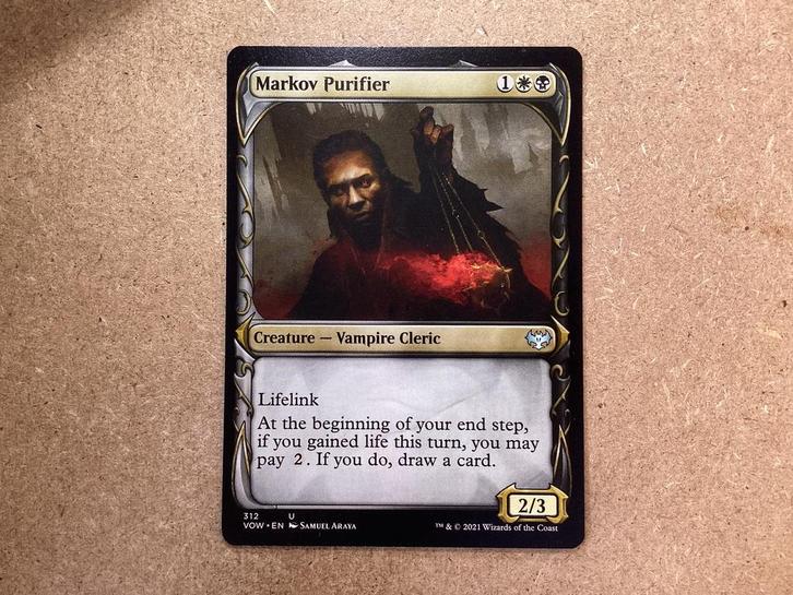 1x Markov Purifier [312] (Excellent), Hobby en Vrije tijd, Verzamelkaartspellen | Magic the Gathering, Zo goed als nieuw, Losse kaart