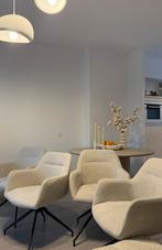 4x Draaibare Teddy Eetkamerstoelen – Zo goed als nieuw, Ophalen, Zo goed als nieuw, Vier, Stof