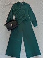 H&M elegante smaragdgroene jumpsuit, Kleding | Dames, Jumpsuits, Ophalen of Verzenden, Zo goed als nieuw, Maat 36 (S), Groen