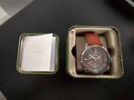 Fossil ME3181, Sieraden, Tassen en Uiterlijk, Horloges | Heren, Overige merken, Leer, Staal, Polshorloge