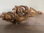 antieke Franse gordijnhaken van verguld brons  embrasses, Antiek en Kunst, Ophalen of Verzenden