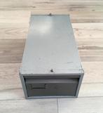 Ladekast / Kaartenbak / Laden (metaal / ijzer), Minder dan 50 cm, Gebruikt, 1 of 2 laden, Ophalen of Verzenden