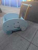 Houten loopwagen, Kinderen en Baby's, Speelgoed | Houten speelgoed, Ophalen, Gebruikt