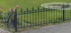 Sierhek/gecoat ijzeren hek, Tuin en Terras, Tuinhekken en Hekwerk, Ophalen, Gebruikt, IJzer, Sierhekwerk