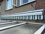 Somfy zonnescherm, Tuin en Terras, Ophalen, Zo goed als nieuw, Knikarmscherm