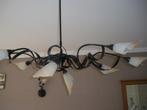 hele mooie hang lamp met 8 glazen lampjes zgan, Ophalen of Verzenden, Zo goed als nieuw, Minder dan 50 cm