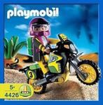 Playmobil 4426 Dakar motor, Kinderen en Baby's, Speelgoed | Playmobil, Ophalen, Zo goed als nieuw, Complete set