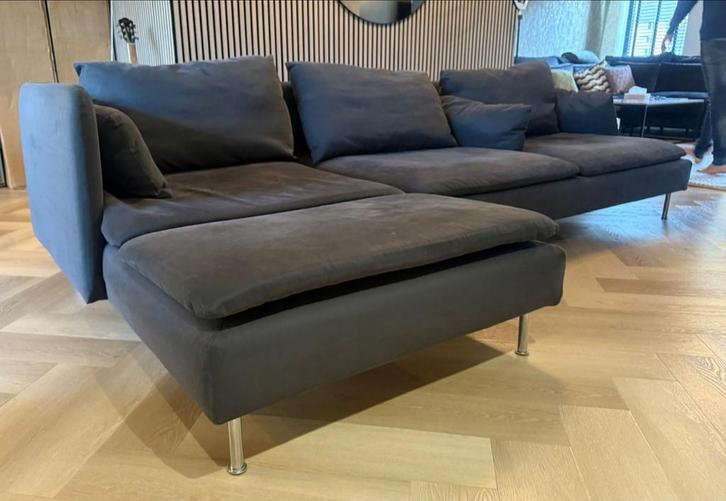 Söderhamn Hoekbank - ZGAN, Huis en Inrichting, Banken | Bankstellen, Zo goed als nieuw, Hoekbank, Vierpersoons of meer, 250 tot 300 cm