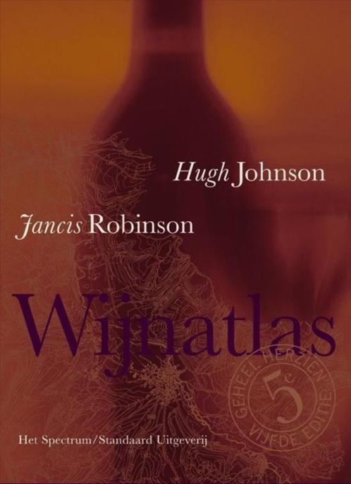 Wijnatlas - Johnson en Robinson, Boeken, Kookboeken, Zo goed als nieuw, Verzenden