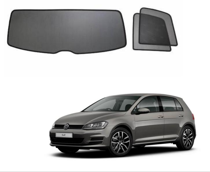 Sonniboy zonneschermen Volkswagen Golf 7 (5 deurs), Auto-onderdelen, Ruiten en Toebehoren, Volkswagen, Gebruikt, Ophalen of Verzenden