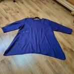 Paars linnen A-line punten tuniek XXL incl verzend, Handmade, Verzenden, Paars, Maat 46/48 (XL) of groter