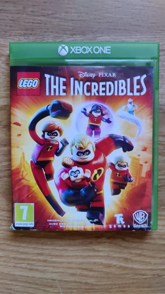 The Incredibles Xbox One. Lego, Disney Pixar, Gebruikt, Overige genres, 1 speler, Ophalen of Verzenden