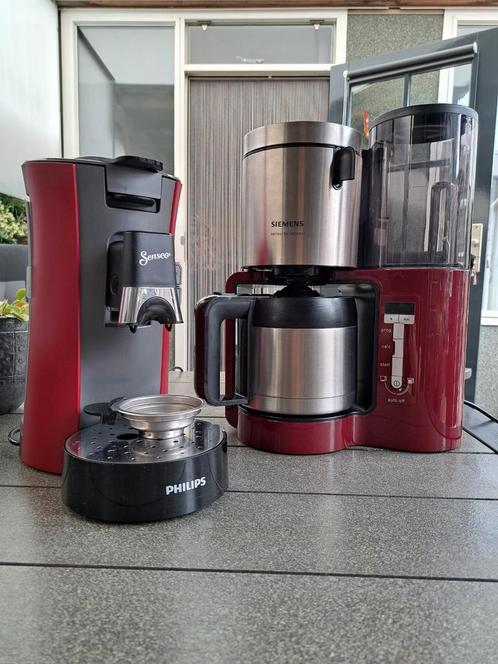 Te Koop Siemens koffiezetapparaat (Senseo is verkocht), Witgoed en Apparatuur, Koffiezetapparaten, Zo goed als nieuw, Koffiemachine