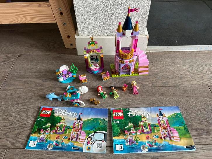 Lego 41162 Ariëls Aurora's en Tiana's koninklijke viering, Kinderen en Baby's, Speelgoed | Duplo en Lego, Zo goed als nieuw, Lego
