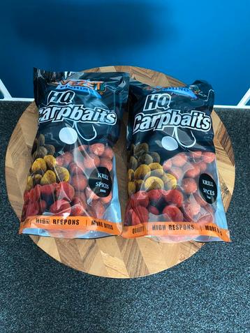 NIEUW Evezet HQ boillies 20mm krill spices 800gr beschikbaar voor biedingen