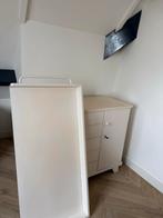 Vintage Commode met Opzetstuk & Lades, Ophalen, Gebruikt, 50 tot 70 cm, 100 cm of meer