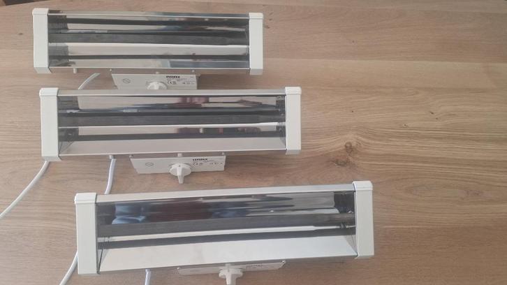 3 Adax warmtestralers infrarood 500Watt, Doe-het-zelf en Verbouw, Verwarming en Radiatoren, Zo goed als nieuw, Kachel, 200 tot 500 watt