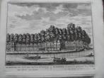 47 Nieuwersluis Huis Ouderhoek Kopergravure 1719, Antiek en Kunst, Ophalen of Verzenden