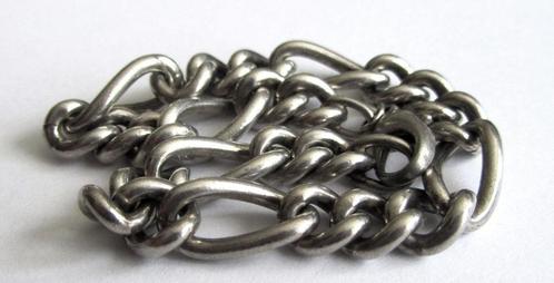 Mooie 925 zilveren schakel armband, Sieraden, Tassen en Uiterlijk, Antieke sieraden, Armband, Zilver, Ophalen