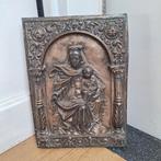 Antieke religieuze plaquette, zie foto's, Antiek en Kunst, Antiek | Religie, Ophalen of Verzenden