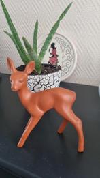 Hertje bruin terracotta retro, Ophalen of Verzenden