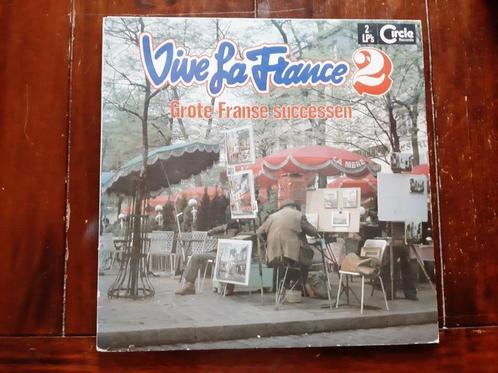 Dubbellp Vive la France deel 2 / Various artists (1978), Cd's en Dvd's, Vinyl | Verzamelalbums, Gebruikt, Pop, 12 inch, Ophalen of Verzenden