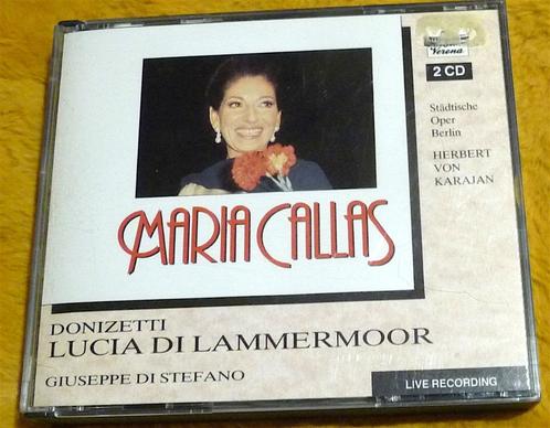 Donizetti - Lucia Di Lammermoor - Karajan - Callas, Cd's en Dvd's, Cd's | Klassiek, Gebruikt, Opera of Operette, Verzenden