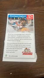 Attractiepark slagharen entree 18,50 pp, Drie personen of meer, Kortingsbon