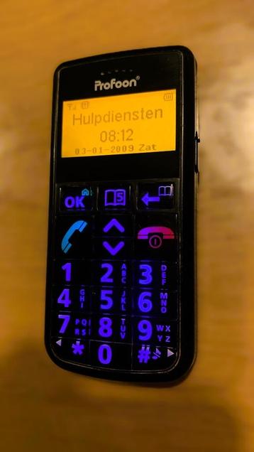 Senioren mobiele telefoon / gemakkelijk bedienbaar beschikbaar voor biedingen