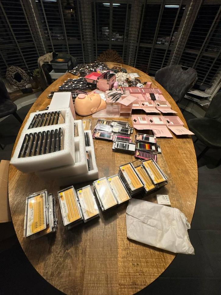 Wimper Extensions Materialen - Alles in 1 Koop!, Sieraden, Tassen en Uiterlijk, Uiterlijk | Cosmetica en Make-up, Zo goed als nieuw