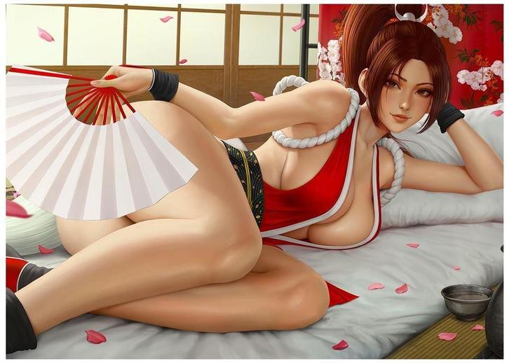 [50x70cm Poster] sexy waifu Mai Shiranui DOA Anime ., Verzamelen, Stripfiguren, Nieuw, Beeldje of Figuurtje, Kuifje, Ophalen of Verzenden
