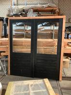 Douglas dubbele deur dubbelglas b keus, Ophalen, Zo goed als nieuw, 250 cm of meer, Planken