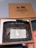 Nieuwe coach portomonee, Sieraden, Tassen en Uiterlijk, Portemonnees, Ophalen of Verzenden, Zo goed als nieuw, Zwart