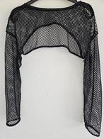 zwart doorschijnend topje, Maat 38/40 (M), Zwart, Nieuw, Ophalen of Verzenden