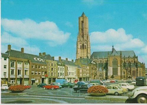 Arnhem met auto's Goggomobil Coupe TS400 , Simca Oceane, Verzamelen, Ansichtkaarten | Nederland, Ongelopen, Gelderland, 1960 tot 1980