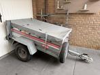 Erka aanhangwagen met rek voor 4 fietsen bagage wagen, Auto diversen, Ophalen, Zo goed als nieuw