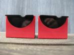 2X ASBAK "PIN" PLASTICS INTERNATIONAL DESIGN, Ophalen of Verzenden