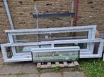 Nieuwe Aluplast Kozijnen - Deurkozijn & Bovenlicht samen, Ophalen, Kunststof, Minder dan 75 cm, Deurkozijn