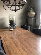 Eiken eettafel, Huis en Inrichting, Tafels | Eettafels, Ophalen, 200 cm of meer, 50 tot 100 cm, Zo goed als nieuw
