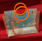 Mooie hard plastic tas Gaultier Les eaux d’été, Verzenden, Zo goed als nieuw, Groen, Shopper