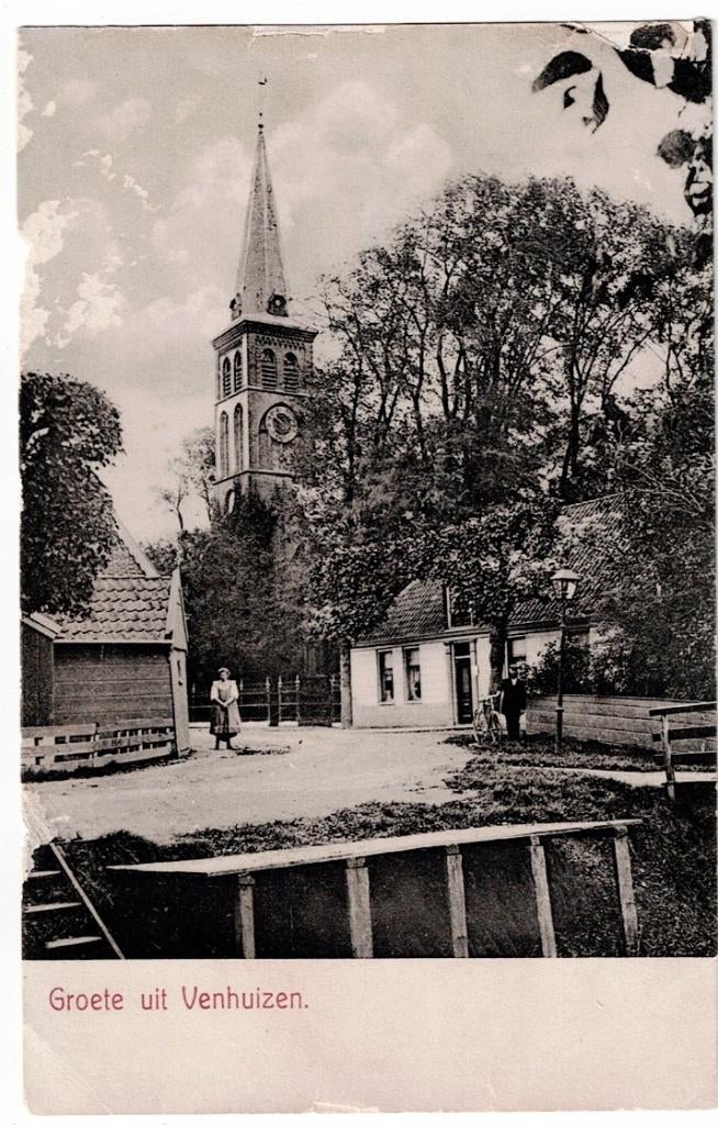 Venhuizen 1911. Groete uit., Ophalen of Verzenden, Voor 1920, Gelopen, Noord-Brabant