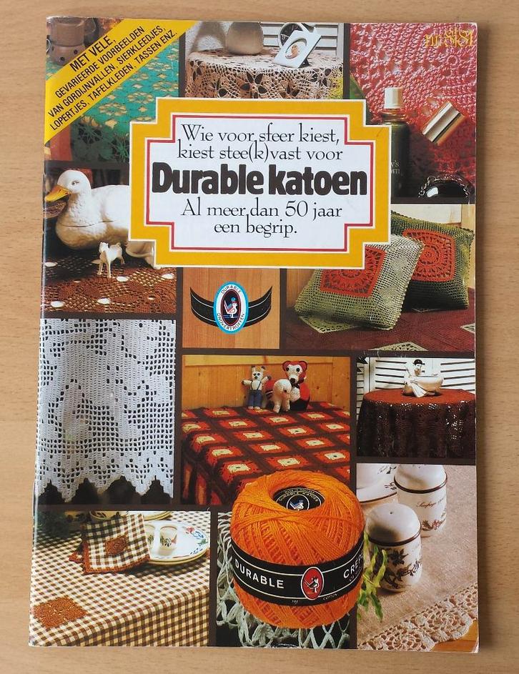 Haken - Wie voor Sfeer Kiest, Kiest vr Durable.. nr.8 - 1981, Hobby en Vrije tijd, Breien en Haken, Gebruikt, Haken, Patroon of Boek